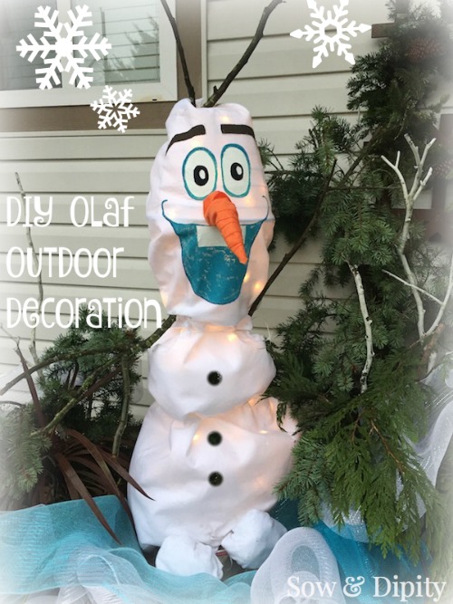 Olaf Outdoor Christmas Decoration 