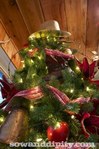 cowboy hat tree topper